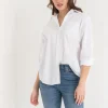 Ricki's Shirts & Blouses*Relaxed Button-Down Shirt