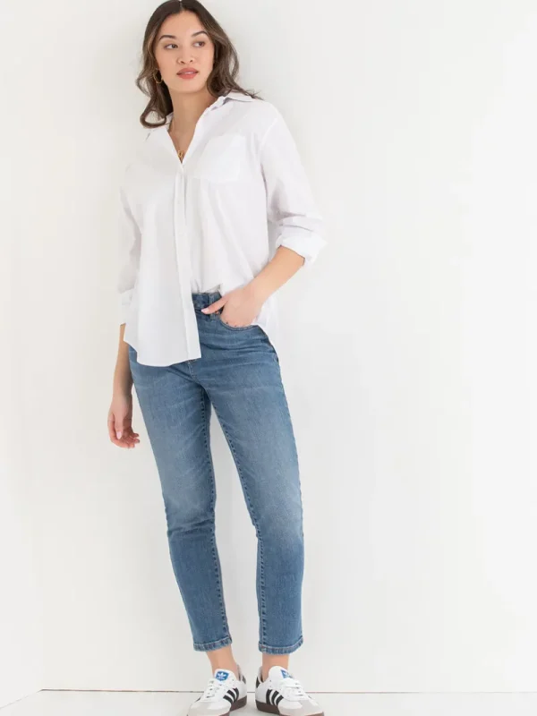 Ricki's Shirts & Blouses*Relaxed Button-Down Shirt