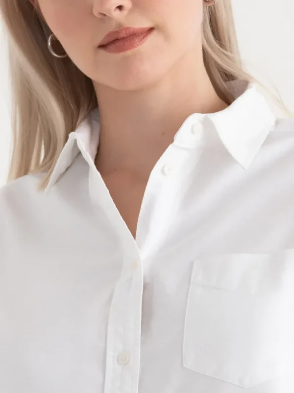 Ricki's Shirts & Blouses*Relaxed Fit Cotton Oxford Shirt