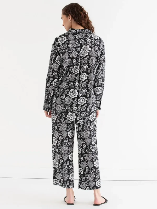 Ricki's Shirts & Blouses*Relaxed Fit Linen Button-Up Shirt