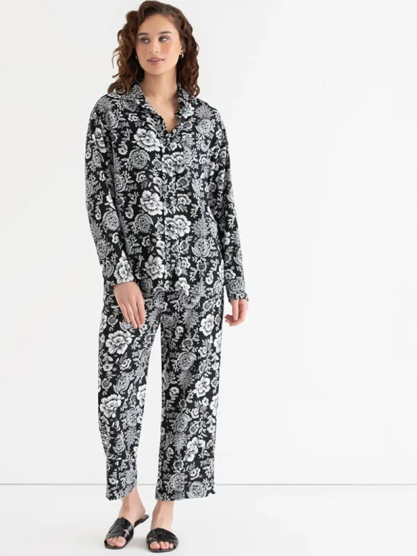 Ricki's Shirts & Blouses*Relaxed Fit Linen Button-Up Shirt