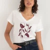 Ricki's Tees & Tanks*Relaxed V-Neck Tee