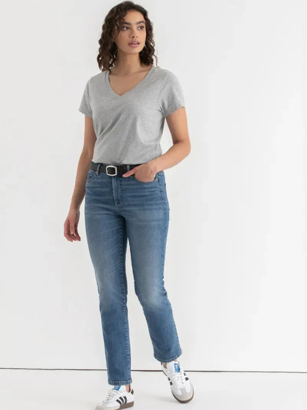 Ricki's Tees & Tanks*Relaxed V-Neck Tee