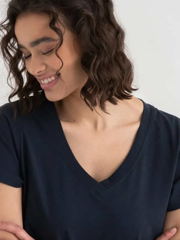 Ricki's Tees & Tanks*Relaxed V-Neck Tee