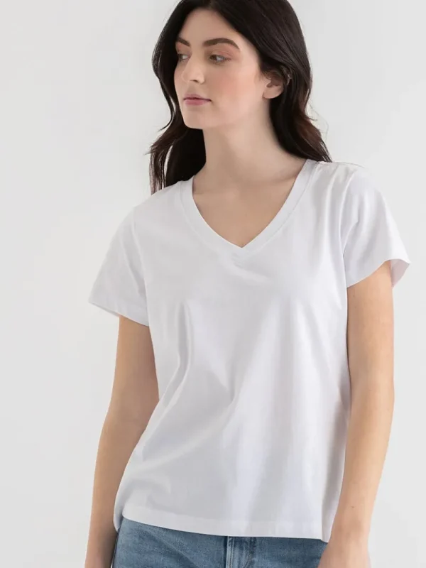 Ricki's Tees & Tanks*Relaxed V-Neck Tee