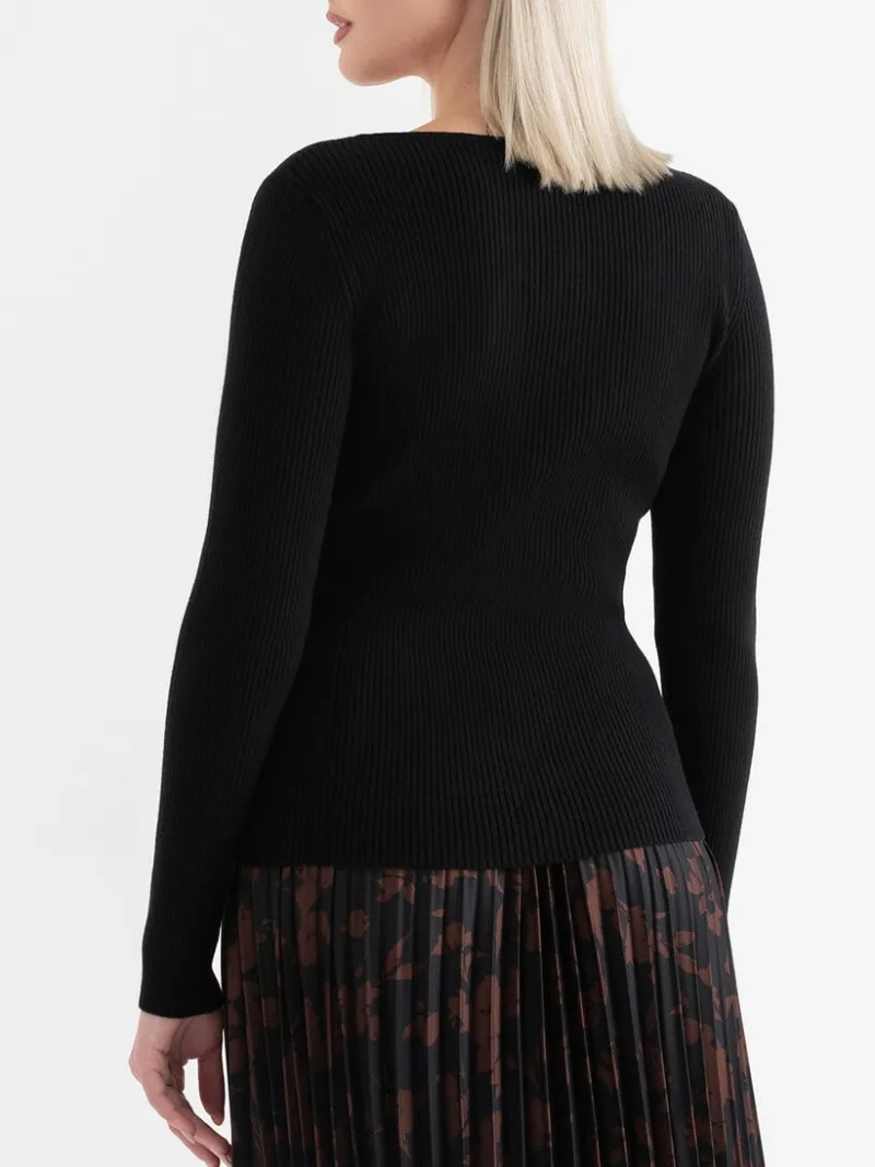 ribbed_boat_neck_sweater_3-1.webp Ricki's Sweaters & Cardigans*Ribbed Boat Neck Sweater