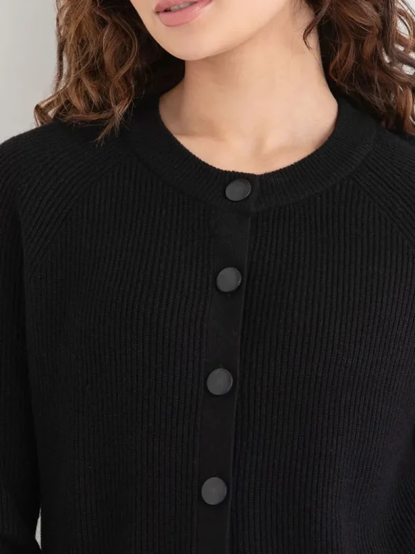 Ricki's Sweaters & Cardigans*Ribbed Button Front Cardigan