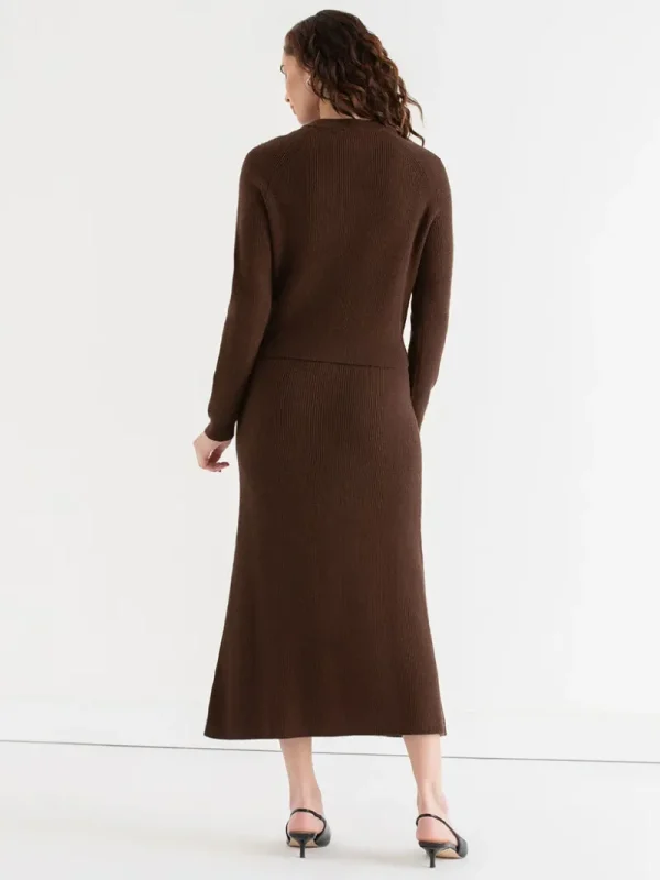 Ricki's Sweaters & Cardigans*Ribbed Button Front Cardigan