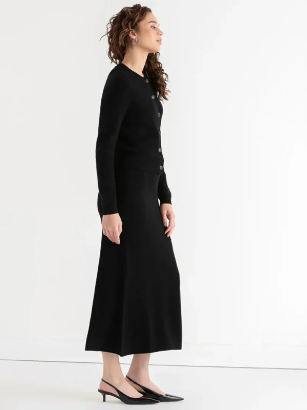 Ricki's Sweaters & Cardigans*Ribbed Button Front Cardigan