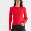 Ricki's Sweaters & Cardigans*Ribbed Crew Neck Pullover