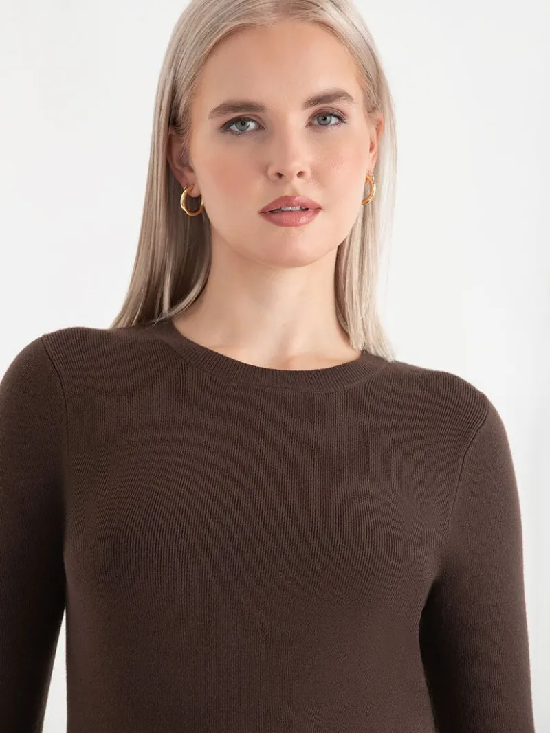 ribbed_crew_neck_pullover_1-3.webp Ricki's Sweaters & Cardigans*Ribbed Crew Neck Pullover