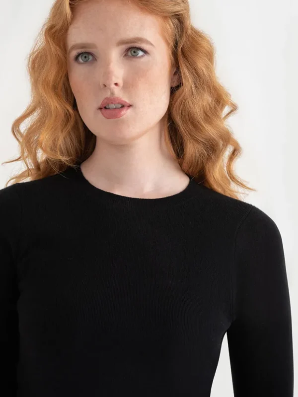 Ricki's Sweaters & Cardigans*Ribbed Crew Neck Pullover