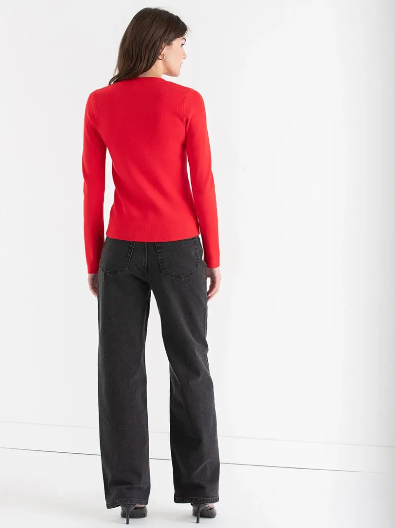 ribbed_crew_neck_pullover_2-4.webp Ricki's Sweaters & Cardigans*Ribbed Crew Neck Pullover