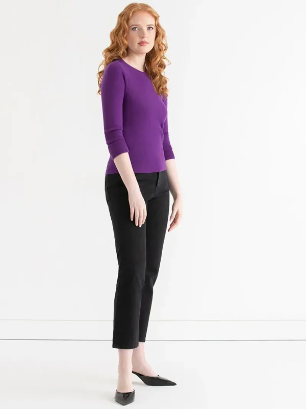 Ricki's Sweaters & Cardigans*Ribbed Crew Neck Pullover