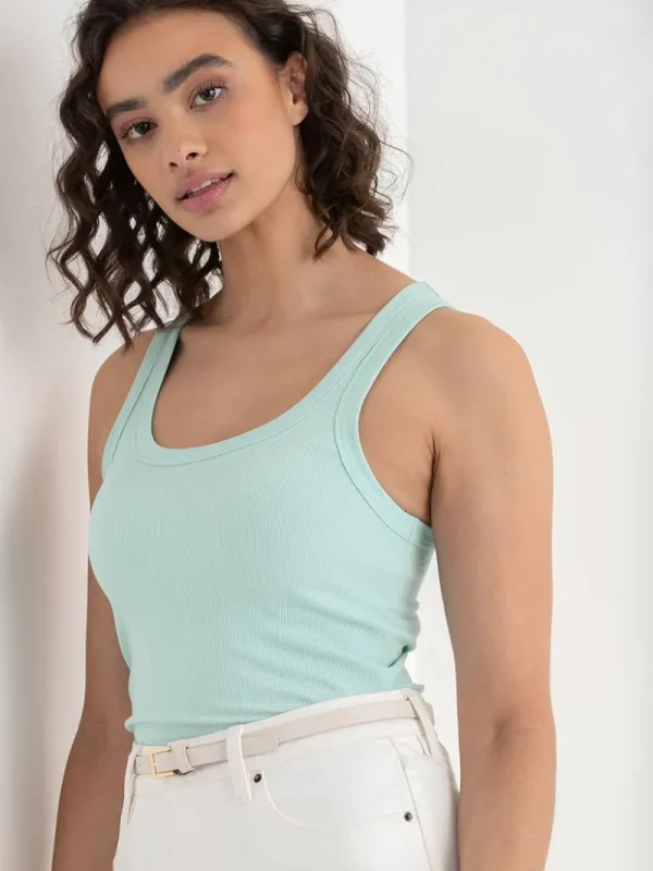 Ricki's Tees & Tanks*Ribbed Scoop Neck Tank