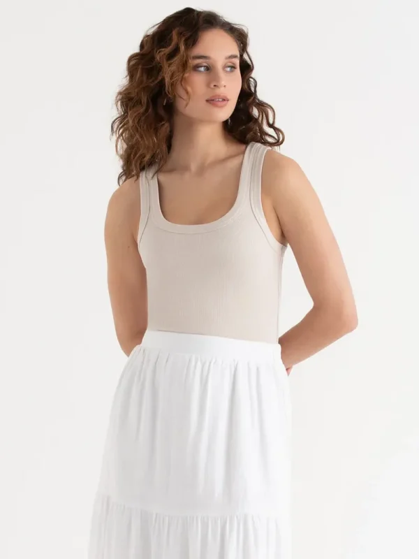 Ricki's Tees & Tanks*Ribbed Scoop Neck Tank