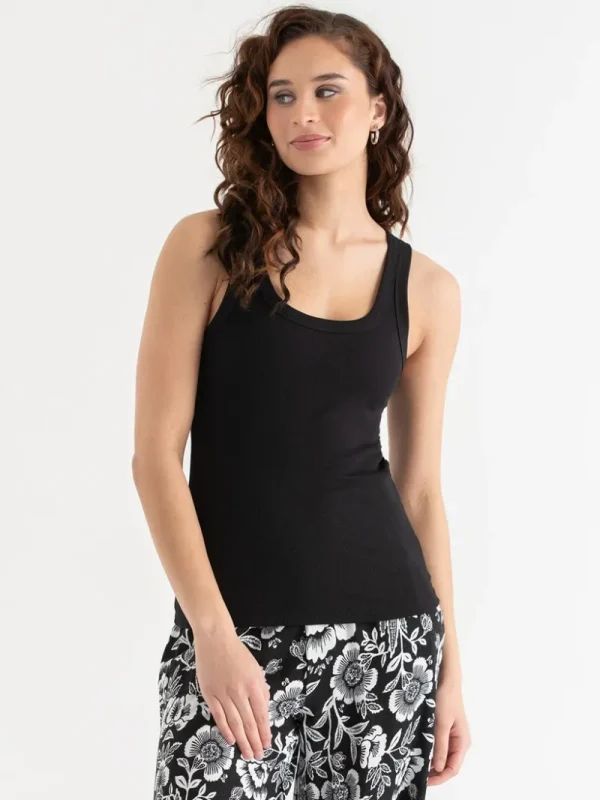 Ricki's Tees & Tanks*Ribbed Scoop Neck Tank