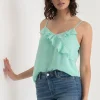 Ricki's Tees & Tanks*Ruffle Cami Blouse