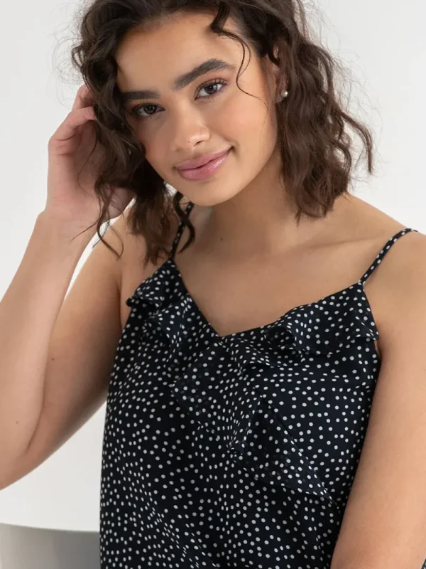 Ricki's Tees & Tanks*Ruffle Cami Blouse