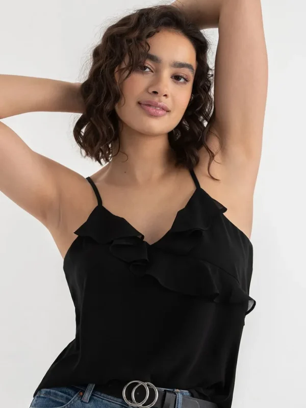 Ricki's Tees & Tanks*Ruffle Cami Blouse