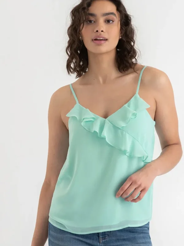 Ricki's Tees & Tanks*Ruffle Cami Blouse