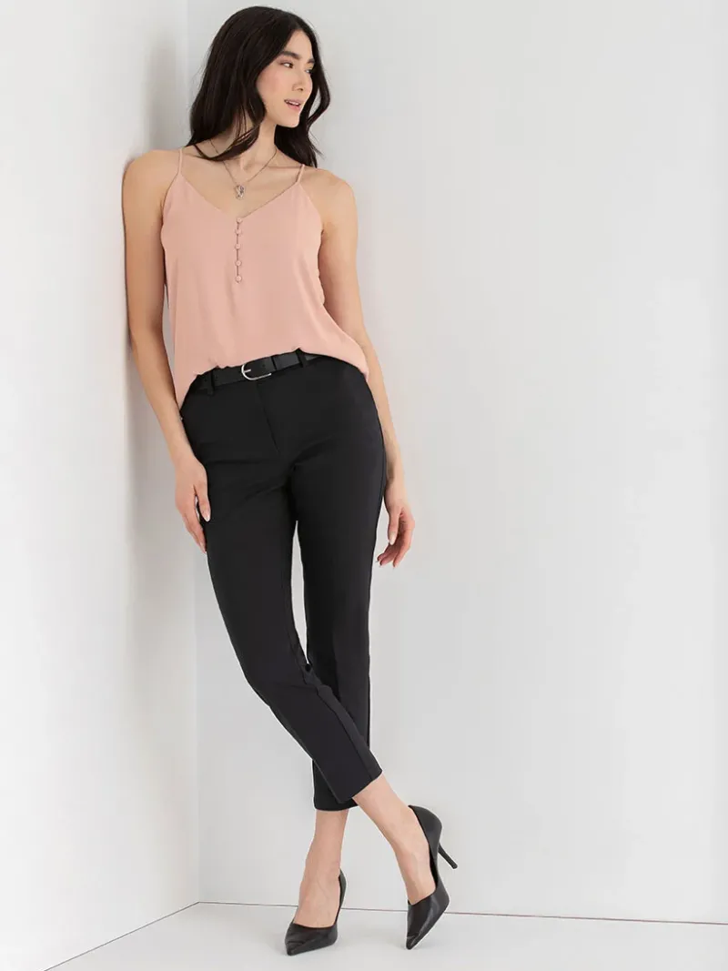 sadie_strappy_vneck_tank__0-5.webp Ricki's Tees & Tanks*Sadie Strappy V-Neck Tank with Button