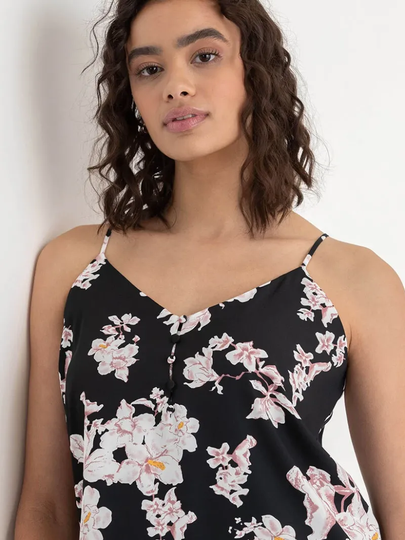 sadie_strappy_vneck_tank__2-2.webp Ricki's Tees & Tanks*Sadie Strappy V-Neck Tank with Button