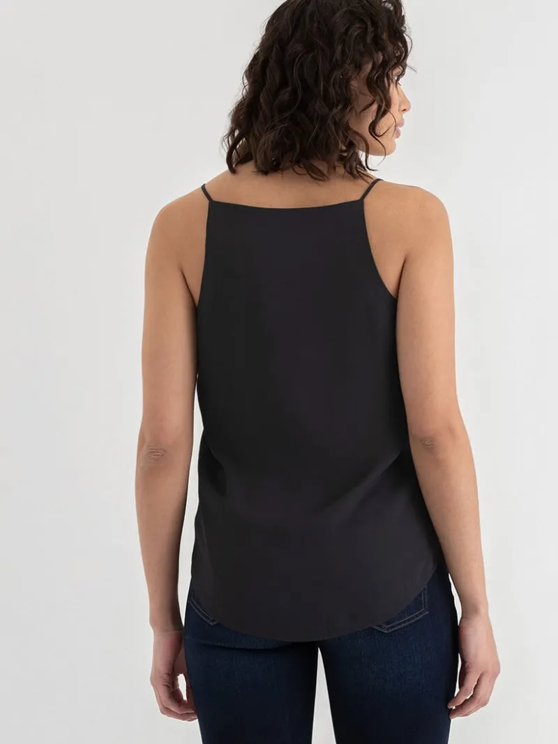 sadie_strappy_vneck_tank__3-1.webp Ricki's Tees & Tanks*Sadie Strappy V-Neck Tank with Button