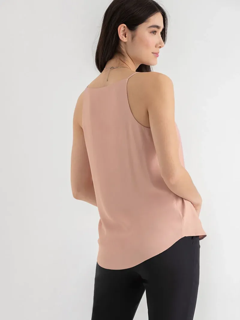 sadie_strappy_vneck_tank__3-5.webp Ricki's Tees & Tanks*Sadie Strappy V-Neck Tank with Button