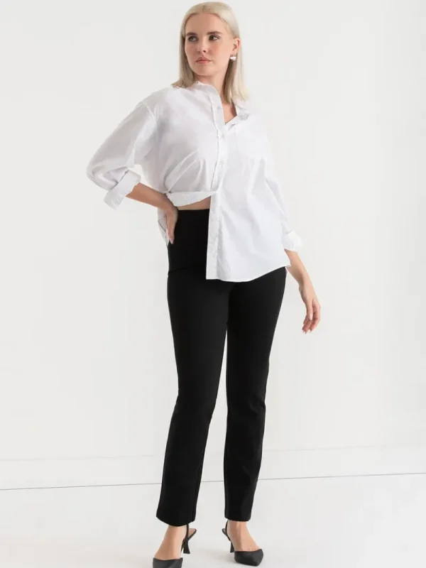 Ricki's Pants*Sam Slim Straight Leg in Luxe Ponte