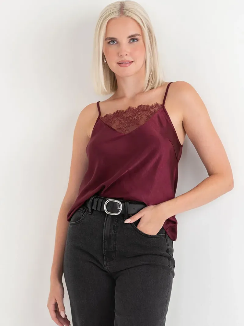 satin_lace_camisole_0-2.webp Ricki's Tees & Tanks*Satin Lace Camisole