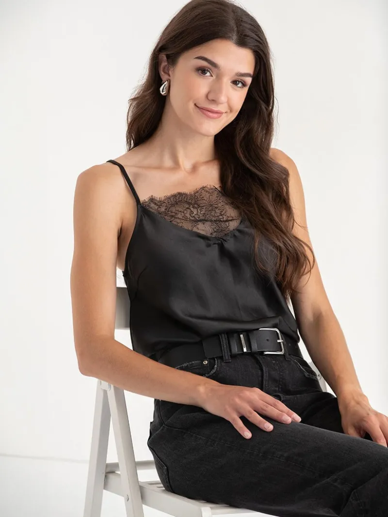 satin_lace_camisole_2-1.webp Ricki's Tees & Tanks*Satin Lace Camisole