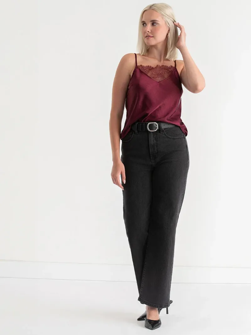 satin_lace_camisole_2-2.webp Ricki's Tees & Tanks*Satin Lace Camisole