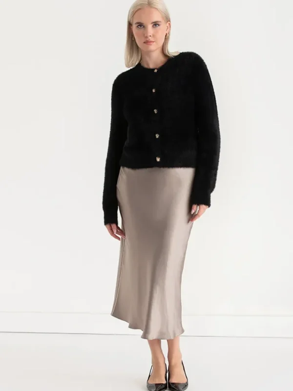 Ricki's Skirts & Shorts*Satin Midi Skirt