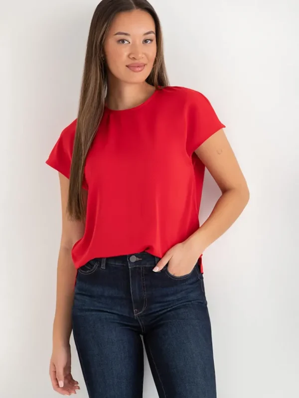 Ricki's Shirts & Blouses*Scoop Cap Sleeve Top