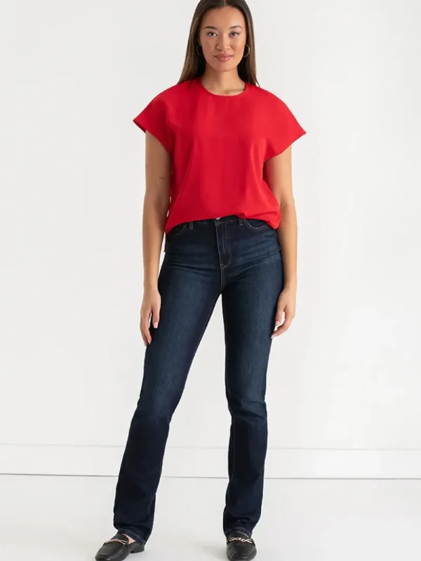 Ricki's Shirts & Blouses*Scoop Cap Sleeve Top