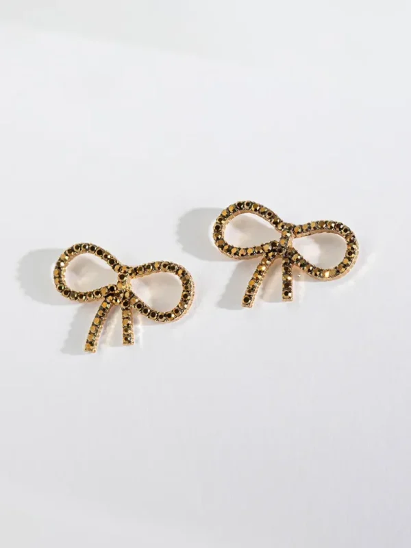 Ricki's Earrings*Shimmering Bow Earrings