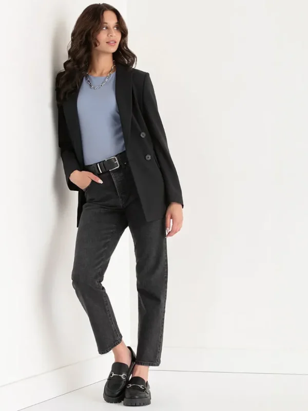 Ricki's Tees & Tanks*Short Sleeve Crewneck Bodysuit