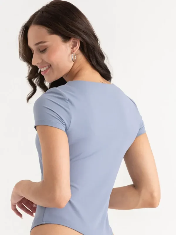 Ricki's Tees & Tanks*Short Sleeve Crewneck Bodysuit