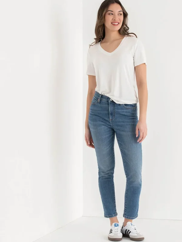 Ricki's Tees & Tanks | Shirts & Blouses*Short Sleeve Modal V-neck Shirt