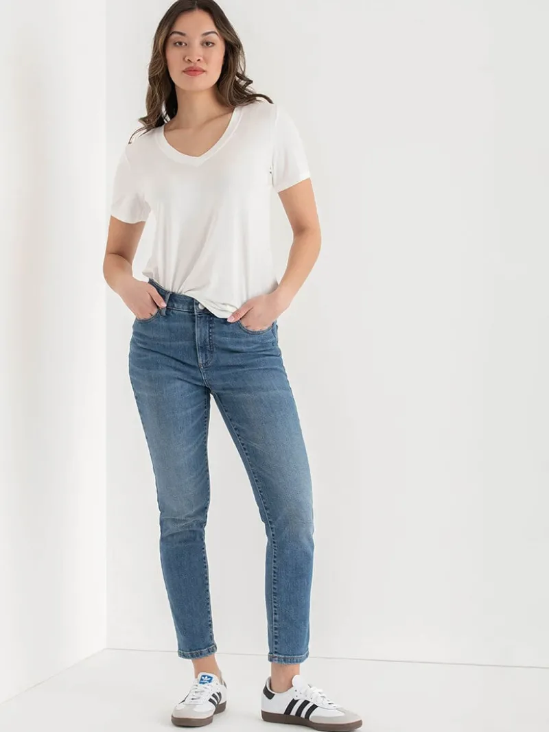 short_sleeve_modal_vneck__2-3.webp Ricki's Tees & Tanks | Shirts & Blouses*Short Sleeve Modal V-neck Shirt