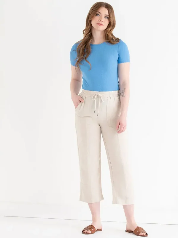 Ricki's Shirts & Blouses*Short Sleeve Ribbed Crew Neck Top