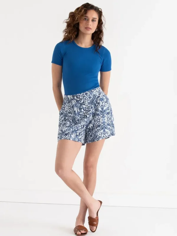 Ricki's Shirts & Blouses*Short Sleeve Ribbed Crew Neck Top