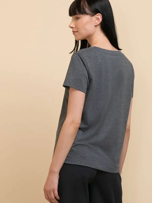 Ricki's Tees & Tanks*Short Sleeve V-Neck Relaxed Tee