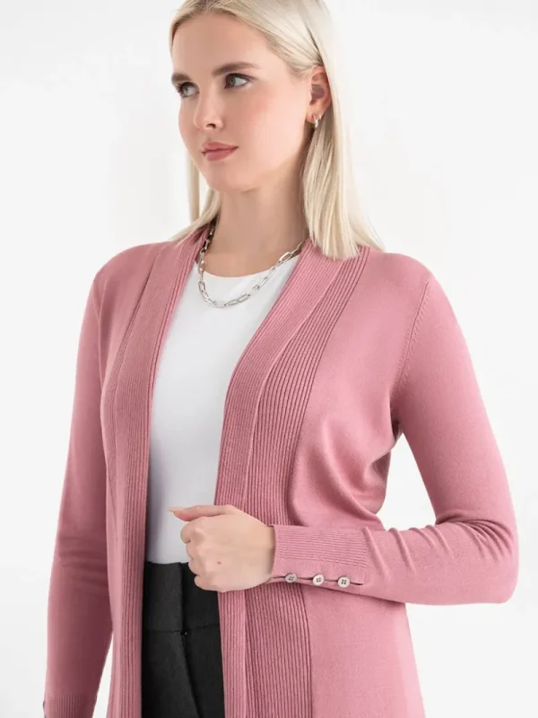 Ricki's Sweaters & Cardigans*Side Tab Button Cardigan