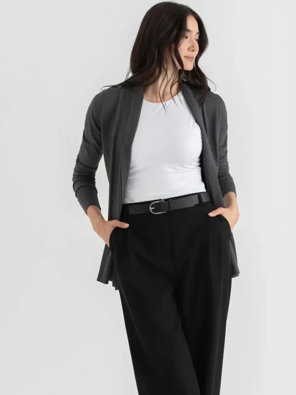 Ricki's Sweaters & Cardigans*Side Tab Button Cardigan