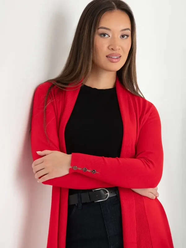 Ricki's Sweaters & Cardigans*Side Tab Button Cardigan