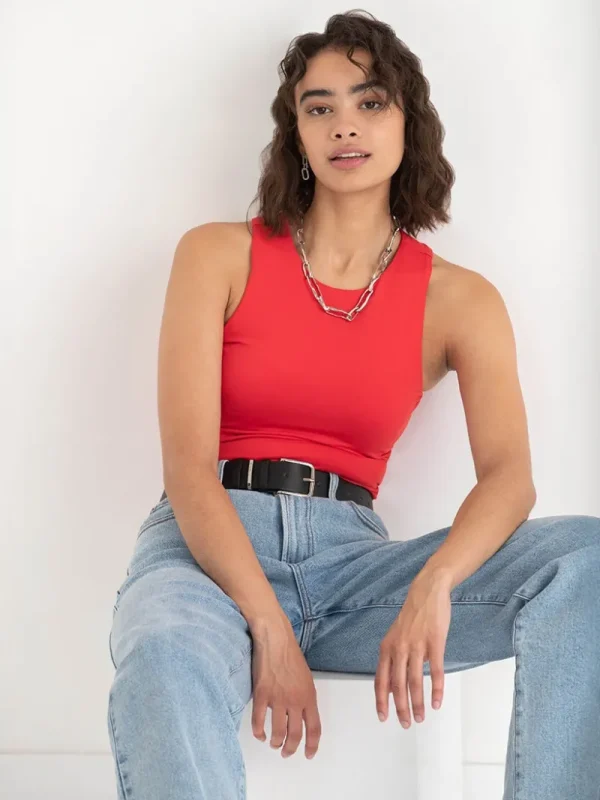 Ricki's Shirts & Blouses*Sleeveless High-Neck Bodysuit