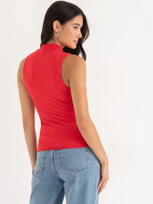 Ricki's Shirts & Blouses*Sleeveless Mock Neck Top