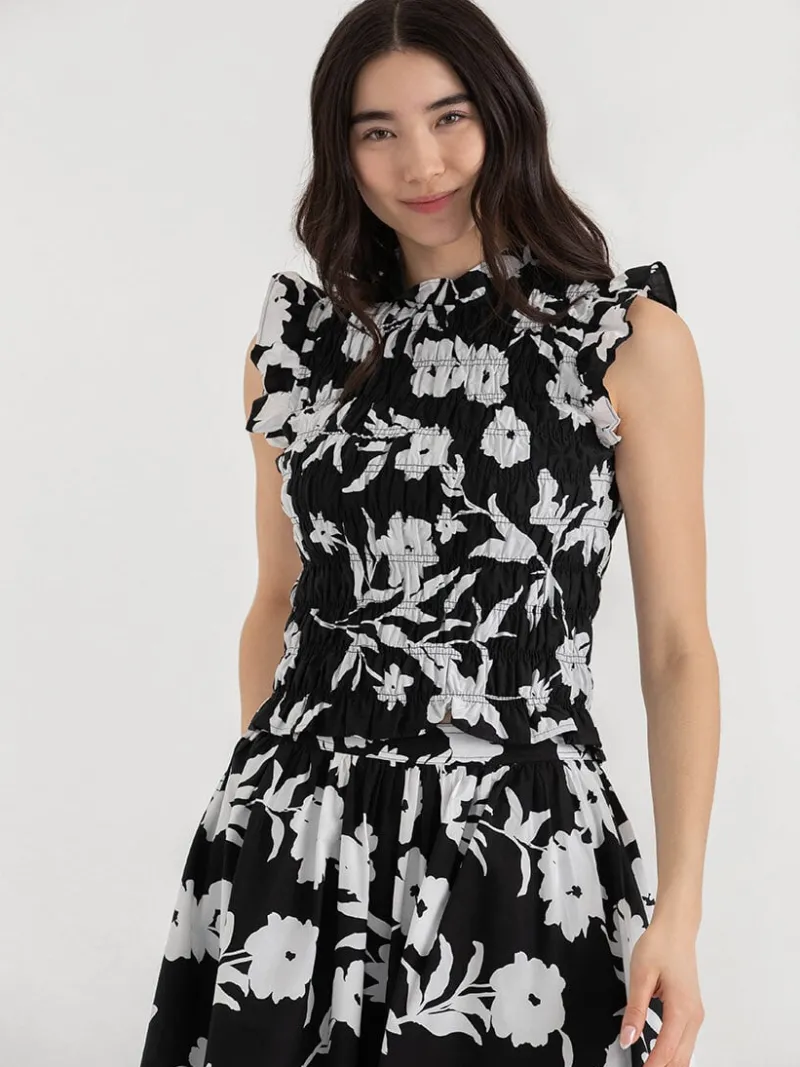 sleeveless_poplin_smocked_4-3.webp Ricki's Shirts & Blouses*Sleeveless Poplin Smocked Top